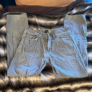 J crew mens corduroy pants 32/32 slim straight
